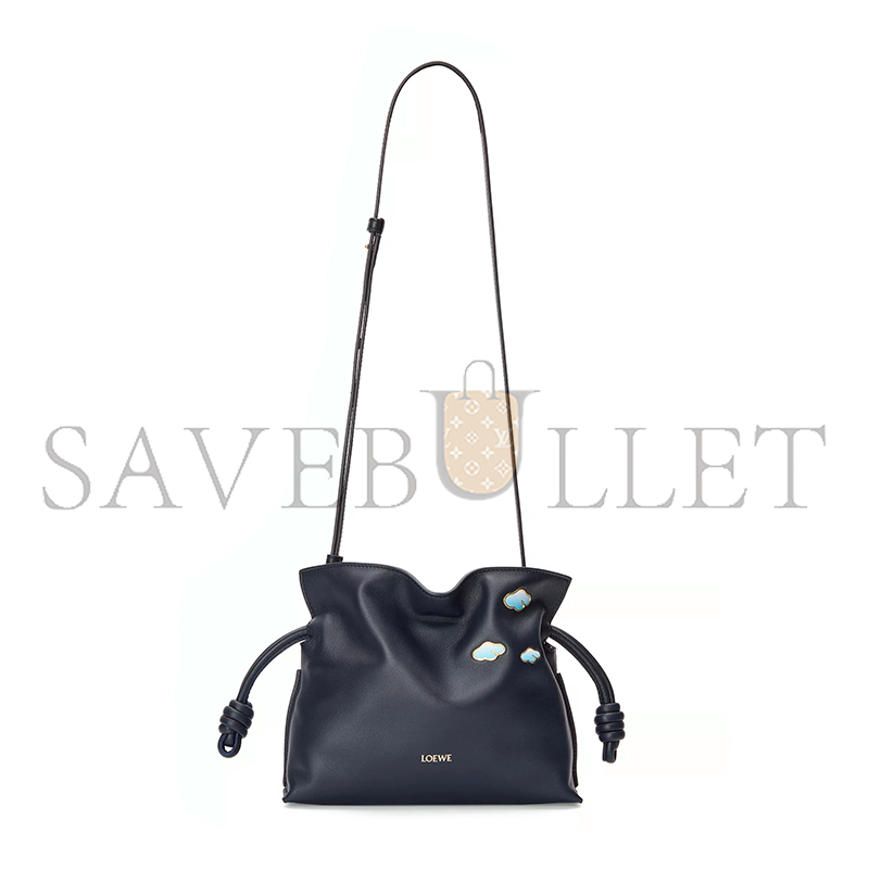 L0ew* FLAMENCO MINI CLOUDS CLUTCH BAG A411FC2XA2 (22.5*18*9cm)